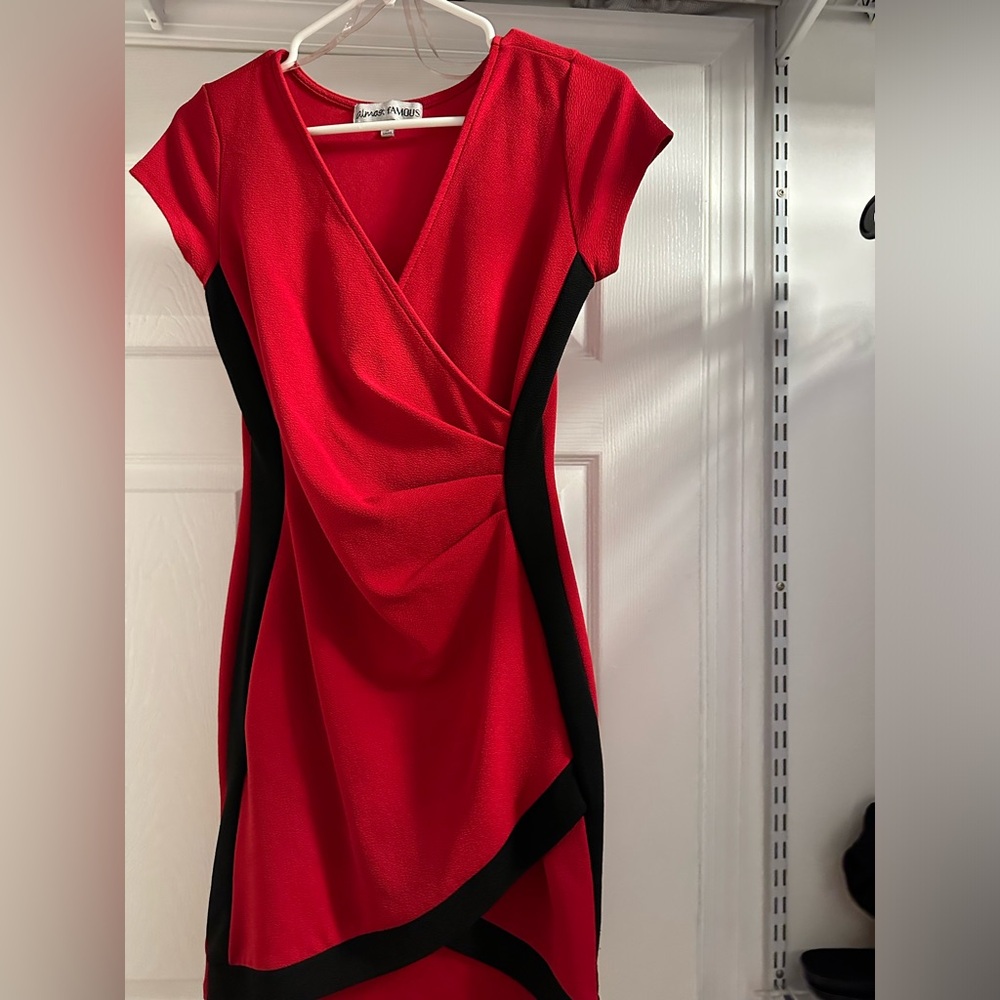 Medium red dress